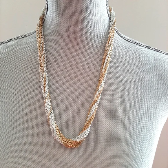 Multi Strand Long Necklace - Picture 1 of 6